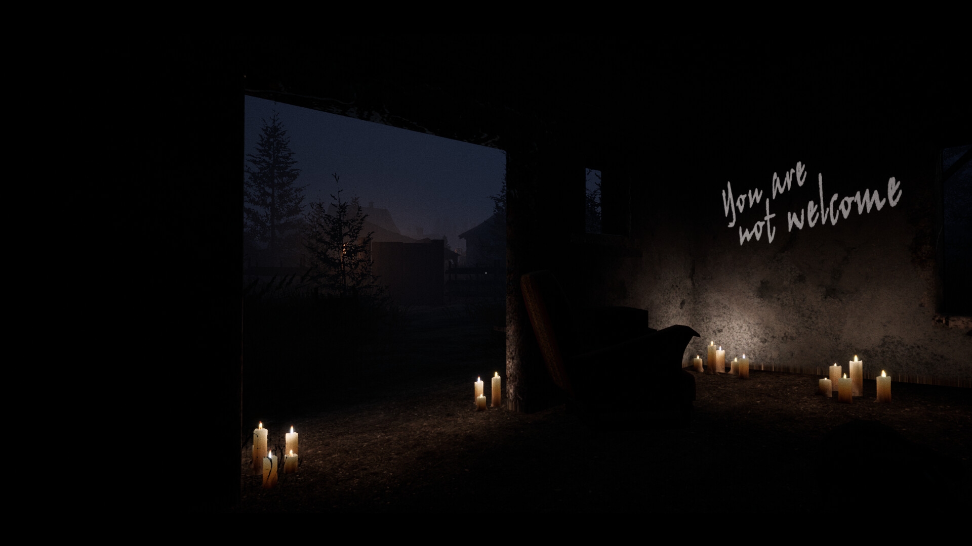 dollhouse behind the broken mirror 1